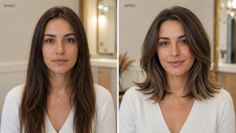 avant / après le coaching morpho coiffure